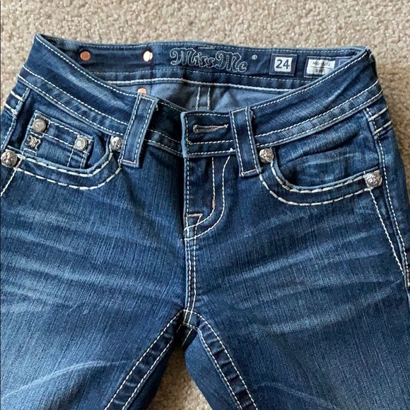 Miss Me jeans. Worn twice. - Picture 3 of 3